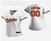 Women Customized Baltimore Orioles 2020 White Home Nike Jersey,baseball caps,new era cap wholesale,wholesale hats